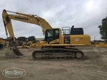 Side of Used Komatsu Excavator